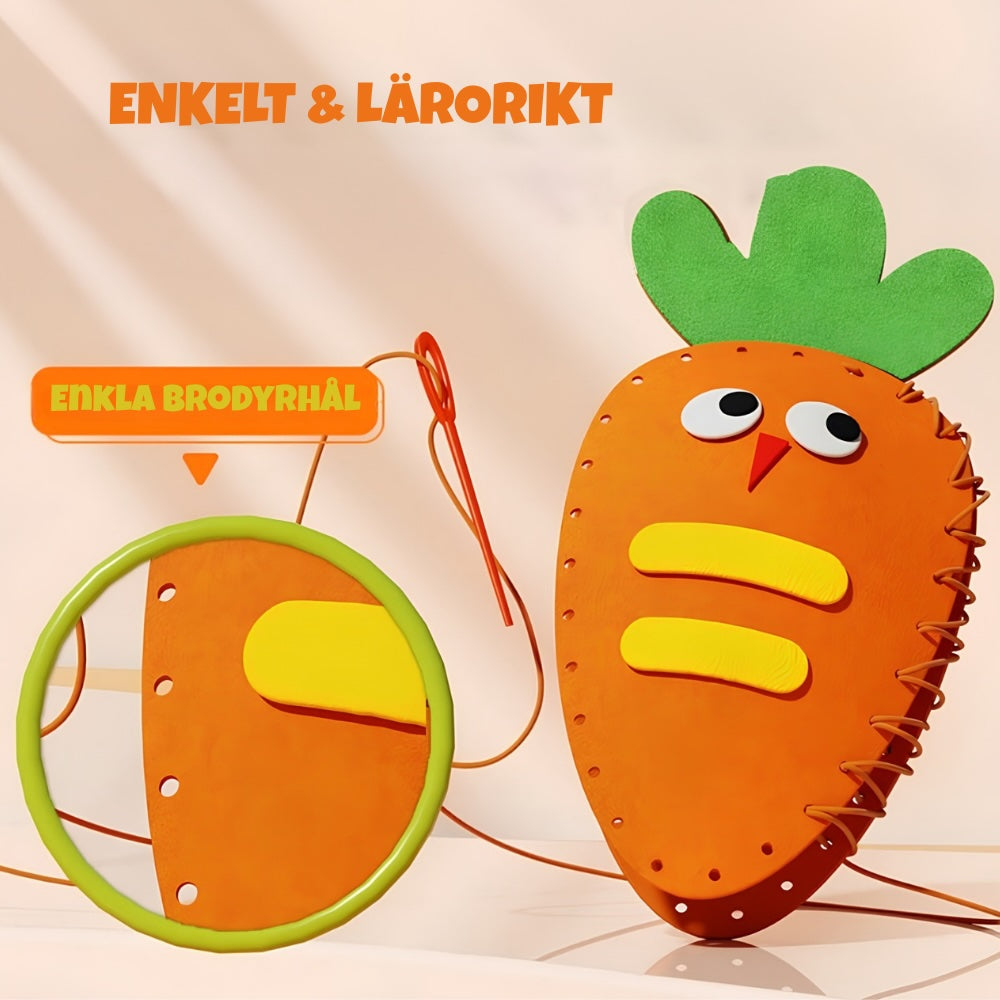 Broderikit - gör-det-själv-sy-kit för barn