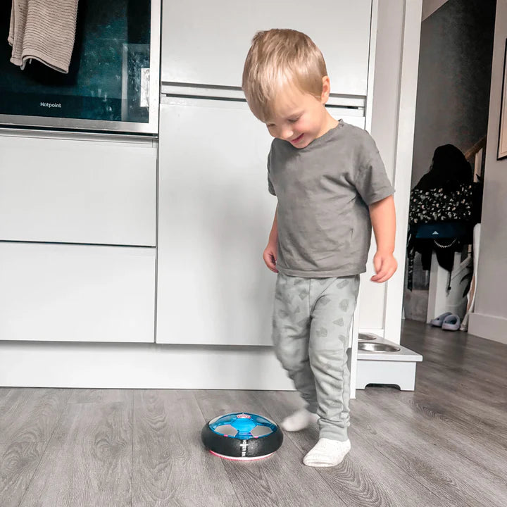 HoverBall™ - Svävande fotboll för inomhuslek med mjuk kant & LED-ljus