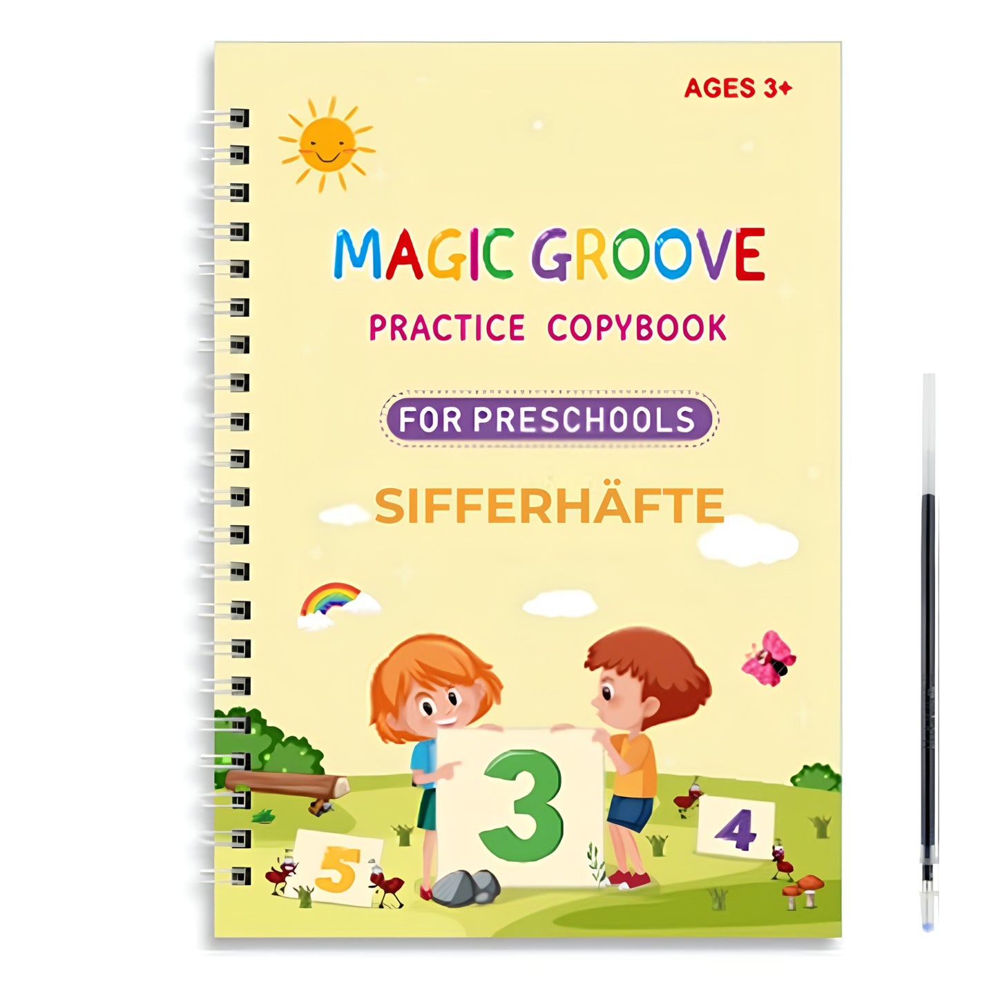 Lär & Lekpaketet - 4 magiska häften