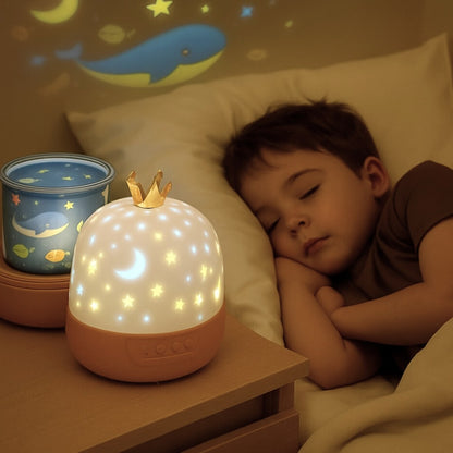 DreamyLight™ – Nattlampa & Projektor för barn