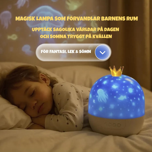 DreamyLight™ – Nattlampa & Projektor för barn